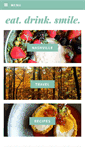 Mobile Screenshot of eat-drink-smile.com